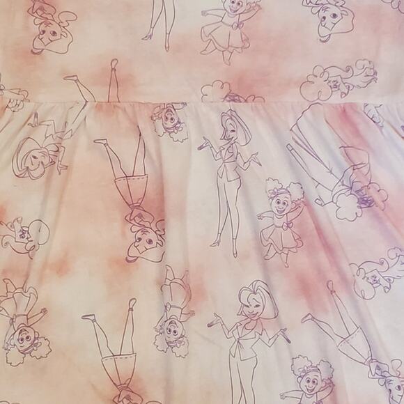 Disney The Proud Family Girls Dress Pink Size XL Cotton Disney Dress - Picture 11 of 12